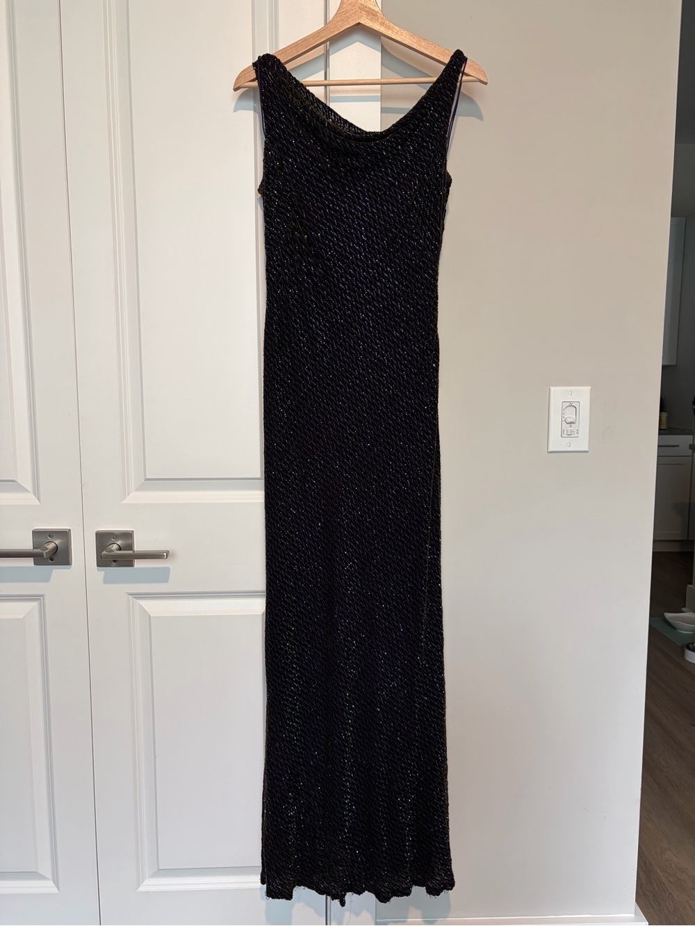 Elegant Beaded Evening Dress